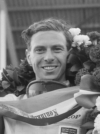 Jim Clark — Formula 1 driver portrait (photo from Wikimedia Commons)