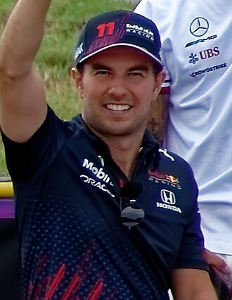 Sergio Pérez — Formula 1 driver portrait (photo from Wikimedia Commons)